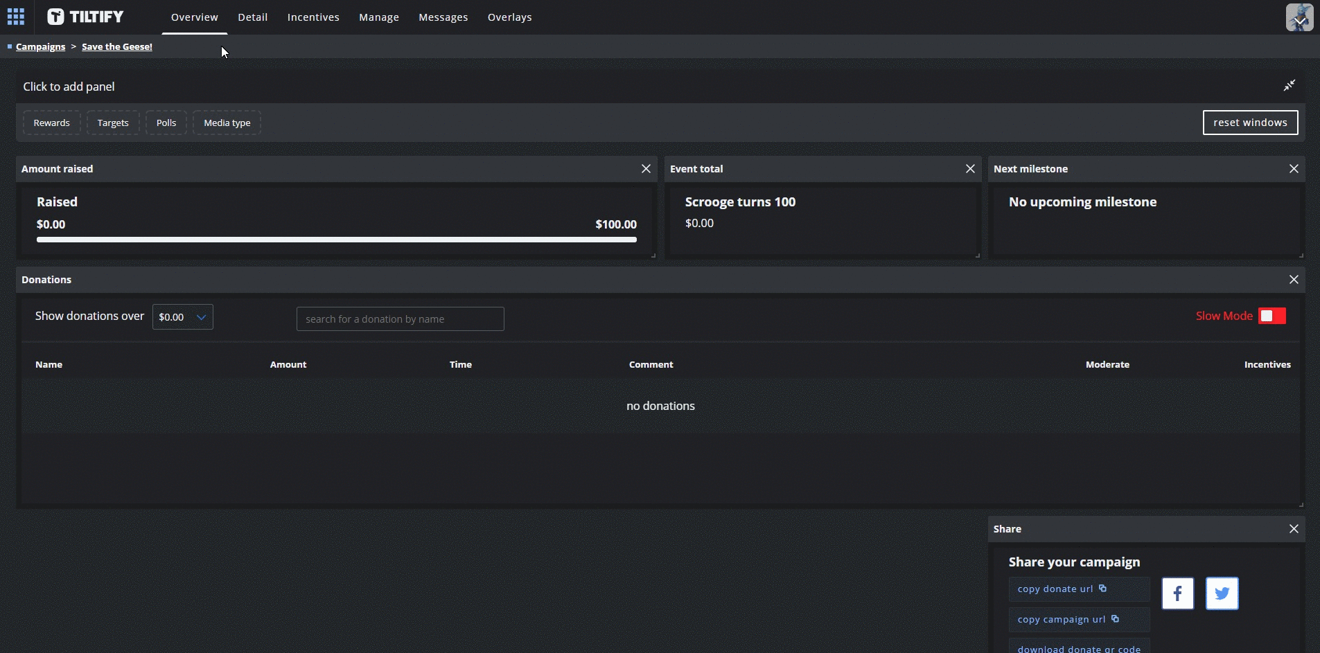 How to add Tiltify Overlays and Alerts to your Livestream : Tiltify
