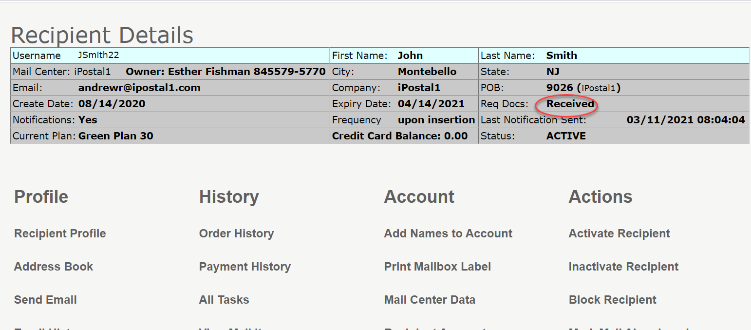 Add Someone to my Account iP1