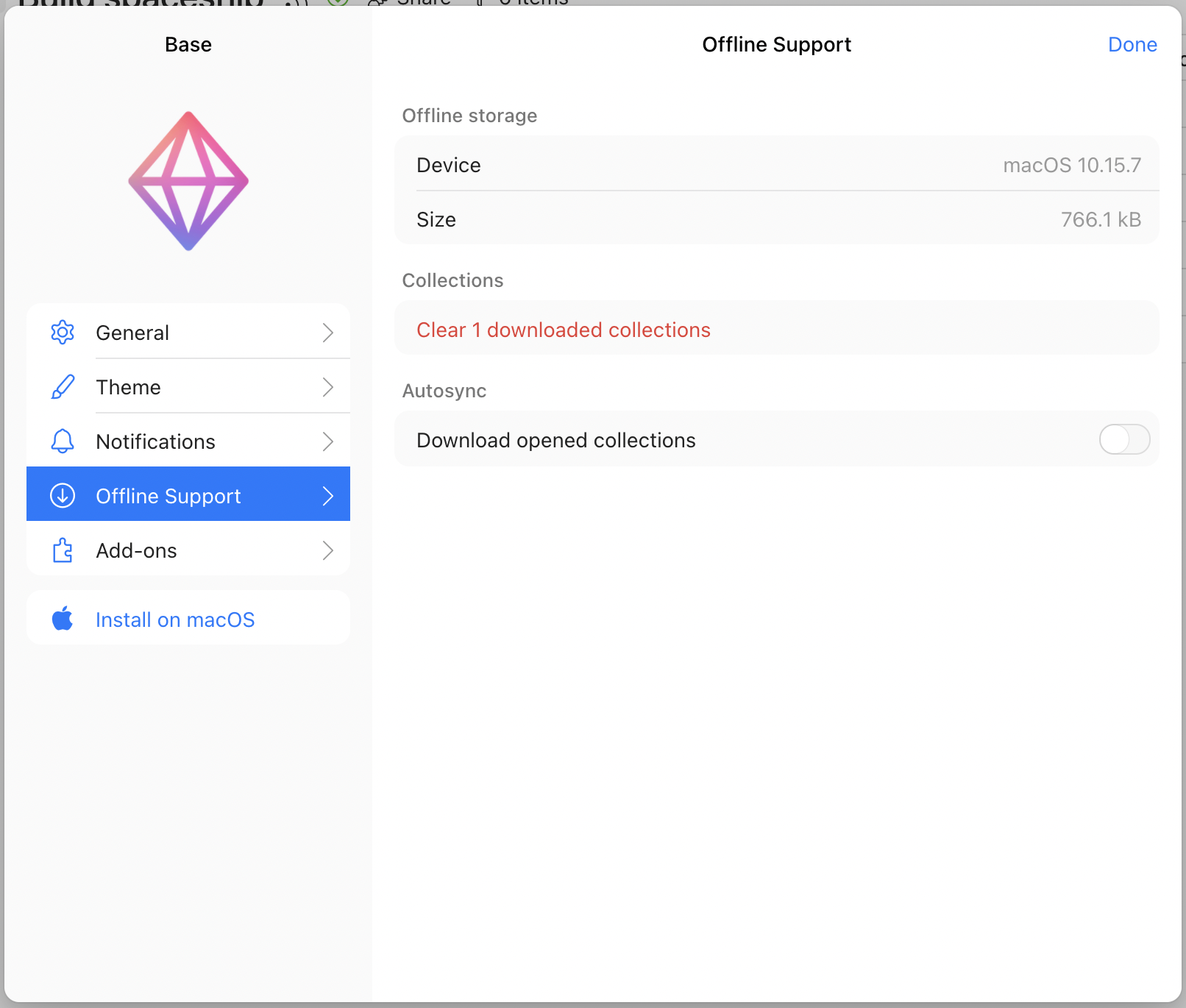 Offline Storage Zenkit Base Helpdesk Zenkit