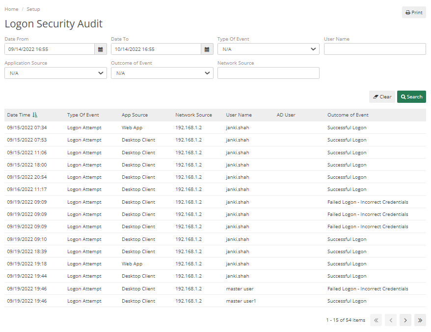 Graphical user interface, table
Description automatically generated