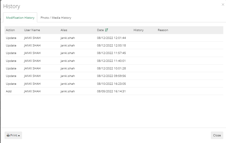 Graphical user interface, table
Description automatically generated
