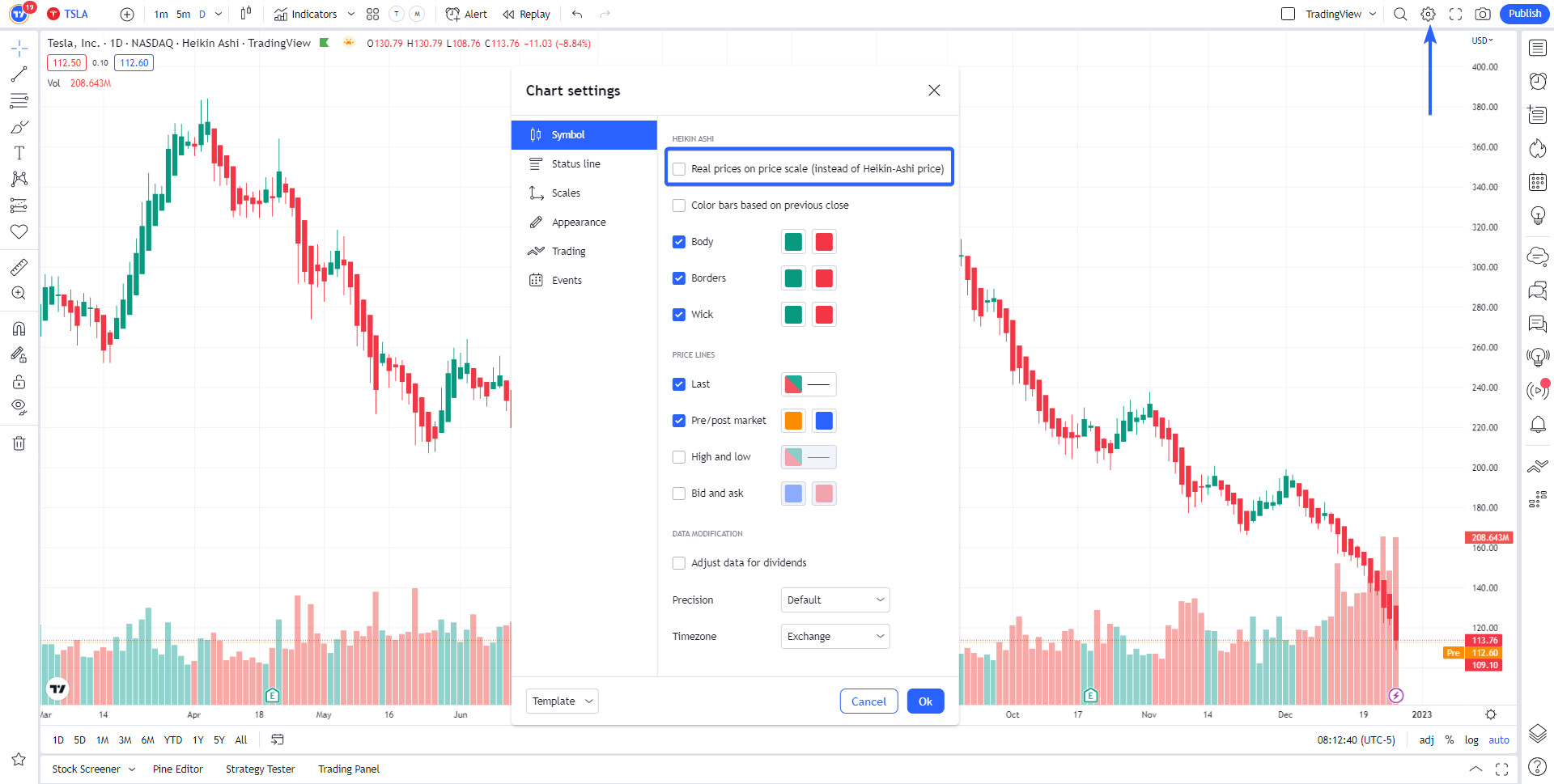 The Price On My Chart Differs From The Price In The Watchlist TradingView The Price On My Chart Differs From The Price In The Watchlist TradingView