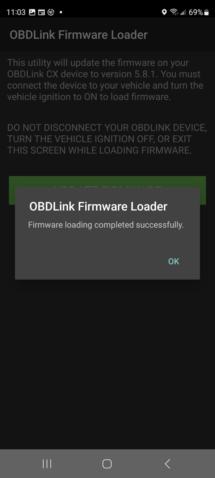 Update OBDLink® Adapter Firmware : OBDLink