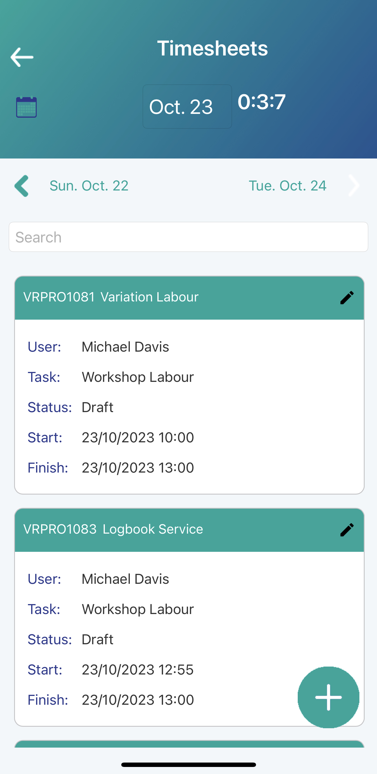 Review Timesheets with iOS Mobile App in WorkGuru WorkGuru Support Portal