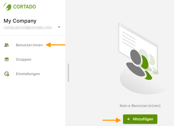 Neue Benutzer hinzufügen