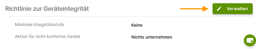 Geräteintegrität einrichten