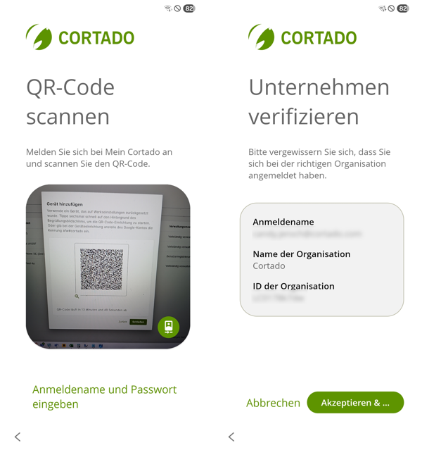QR-Code scannen