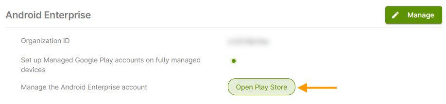 Open Play Store