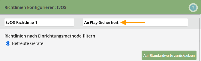 Beschreibung hinzufügen