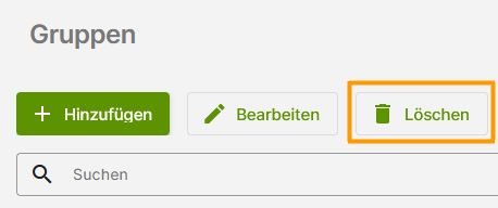 Entra-Gruppen löschen