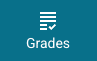 Screenshot of the "Grades" button on the teal bar on the left side of the screen. This takes you to the gradebook.
