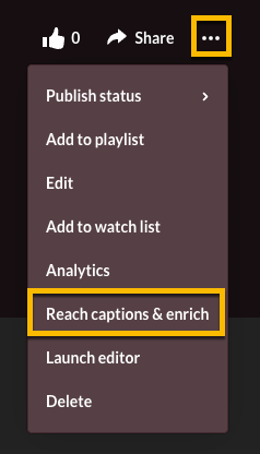Actions > Edit