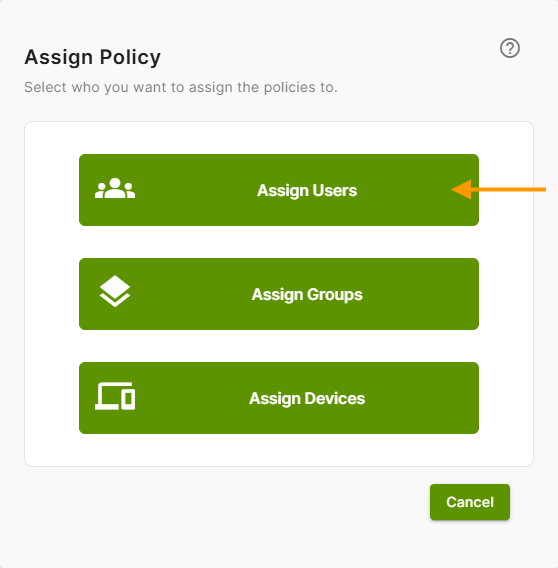 assign user