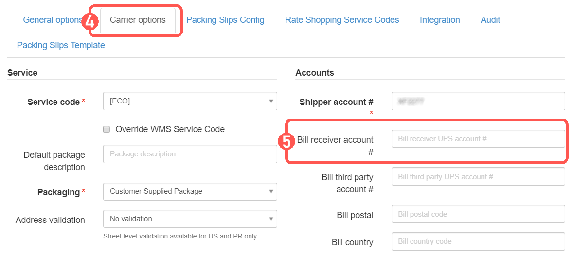 Hard 9120078 Missing bill receiver account number [Solution