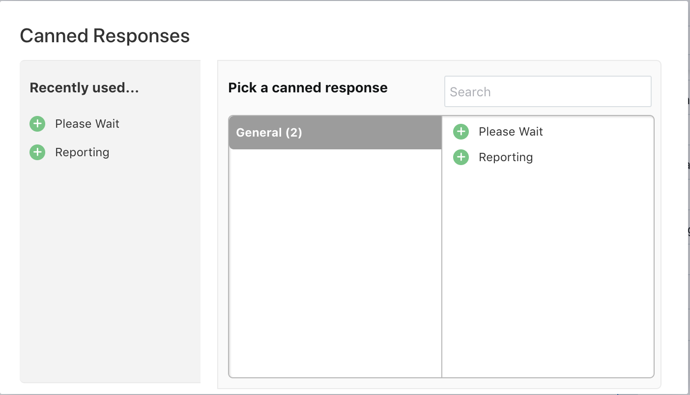 Using canned responses in tickets Freshservice Ticket Management