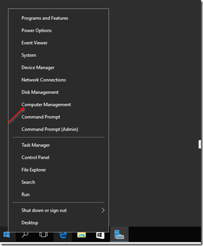 windows 2016 computer management image