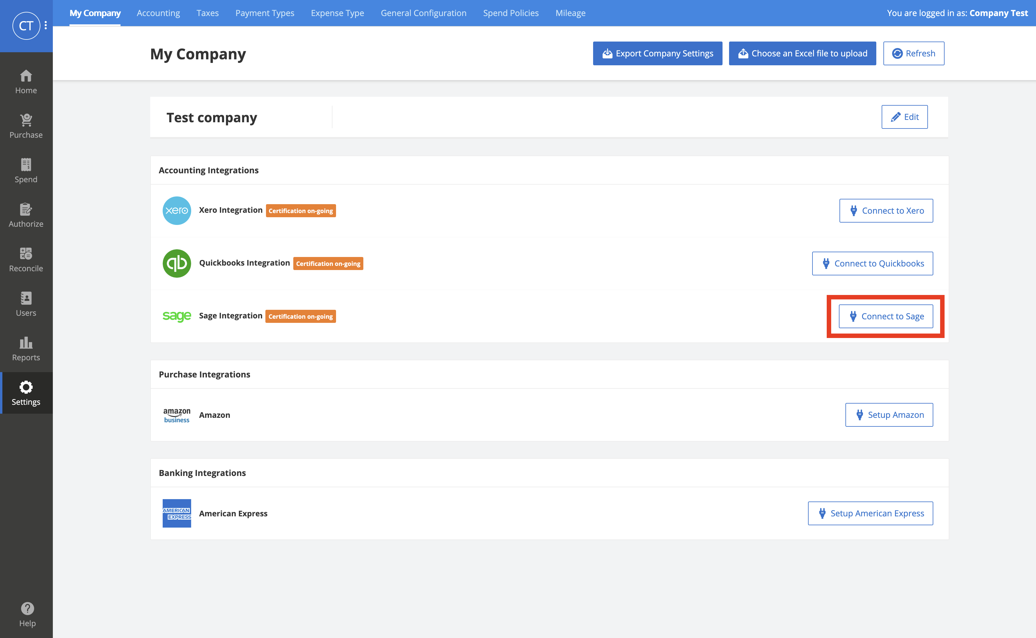Connecting Neo1 to Sage Accounting Online Neo1 Knowledge Base