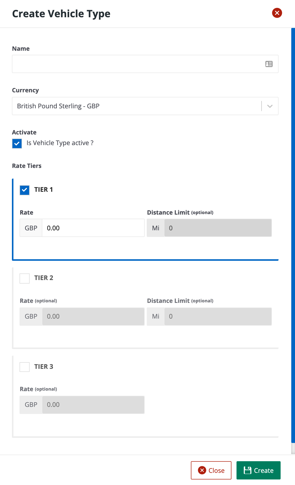 Setting Mileage Rates Neo1 Knowledge Base