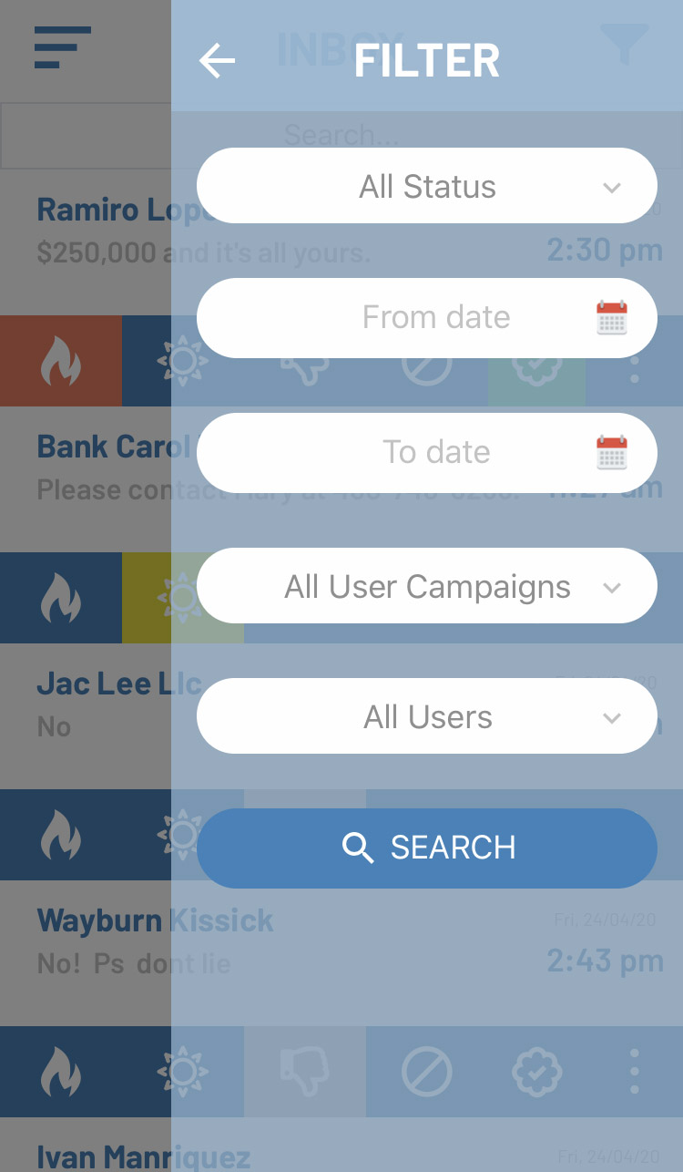 Filtering Messages in Your Inbox : BatchLeads