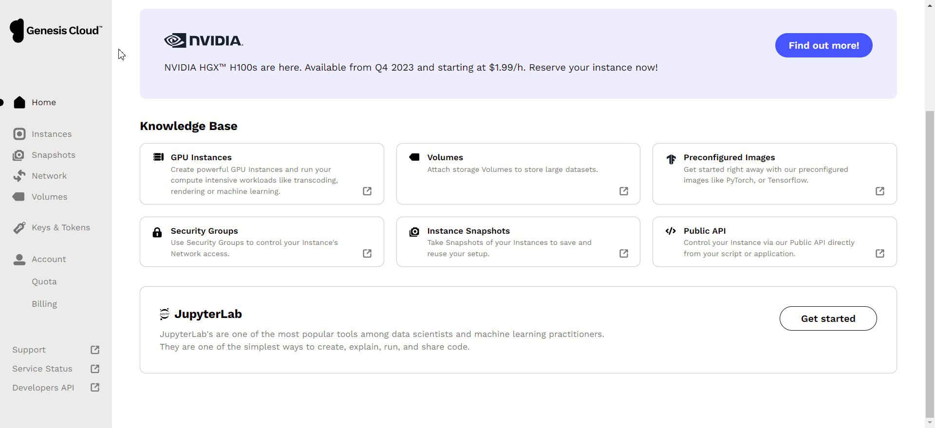 showing how to attach a volume to an instance