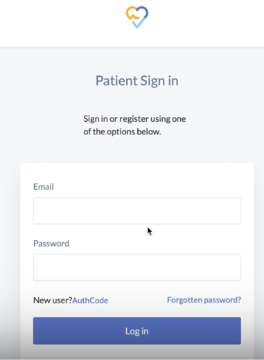 A screenshot of a login page
AI-generated content may be incorrect.