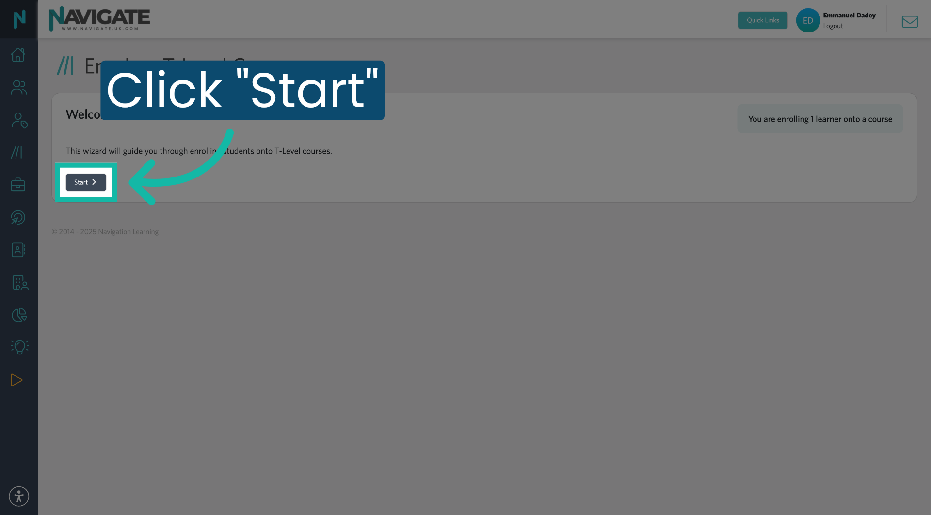 Start Enrolment Process