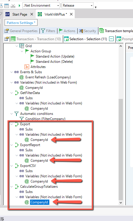 MultiTenantApplicationReportParameter