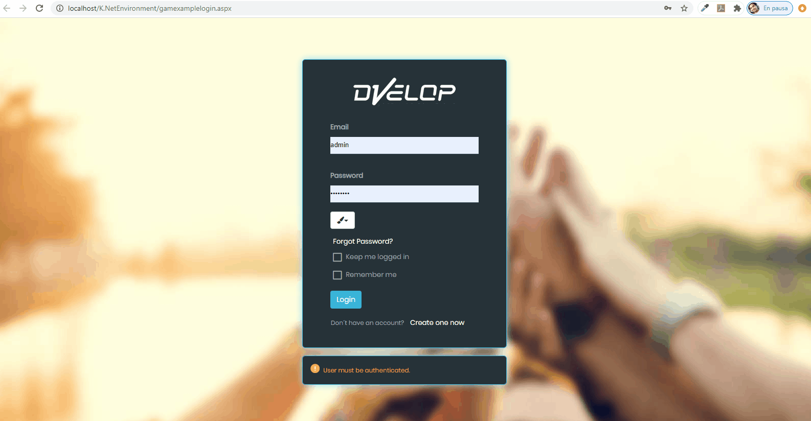 Change a color palette in Runtime 7