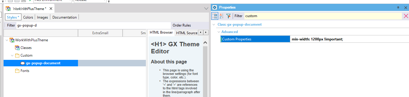 Change the width of a PopUp 3
