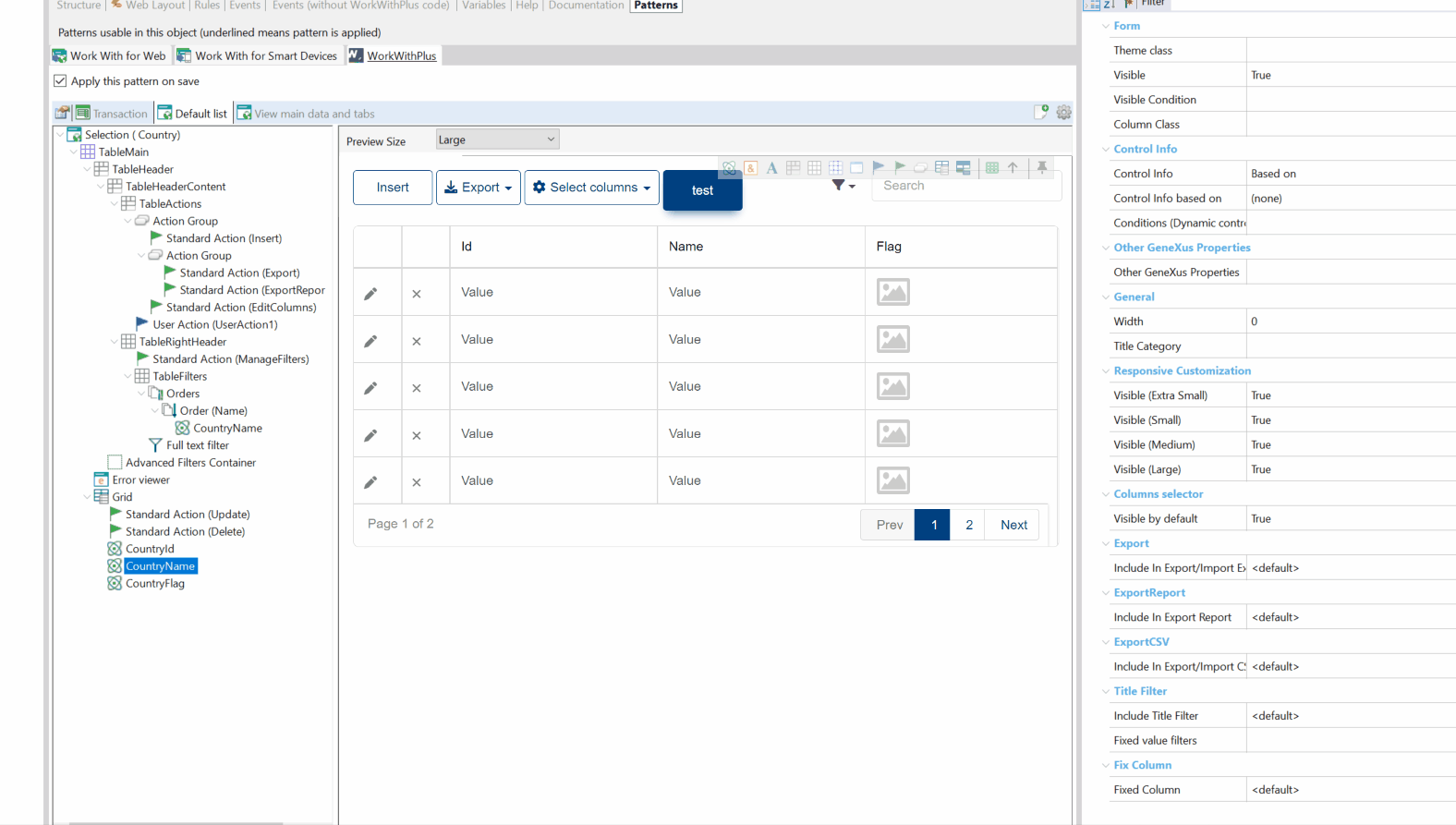 Customize title filter