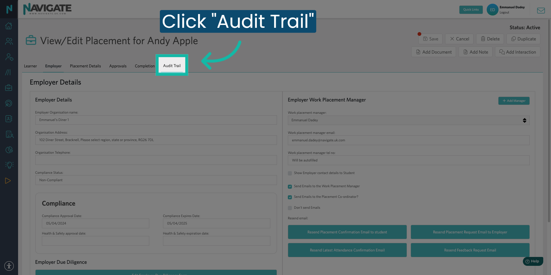 Open Audit Trail