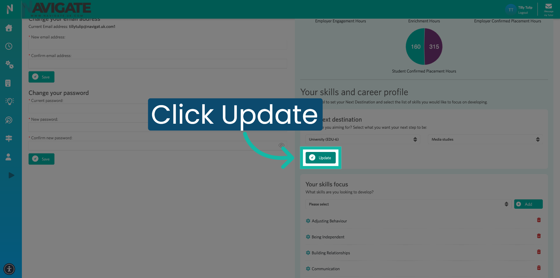 Save Destination Update