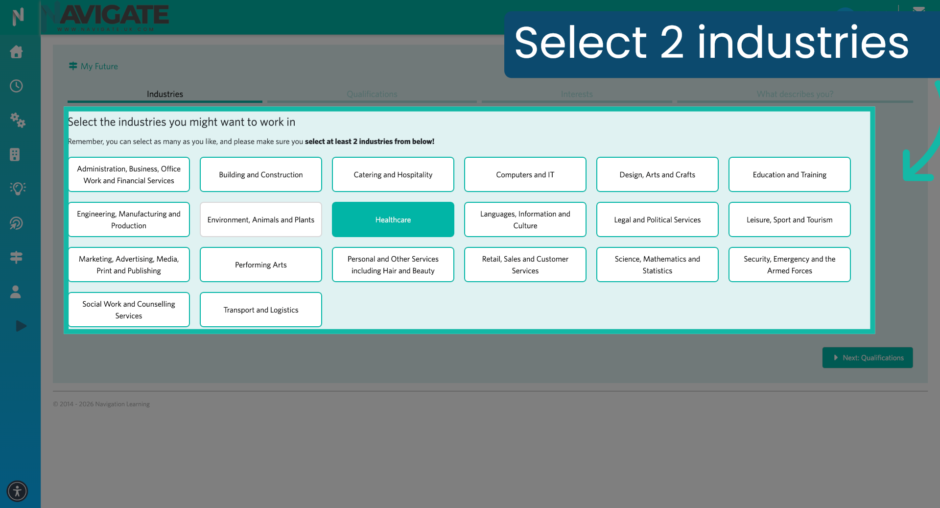Choose Environment Interests