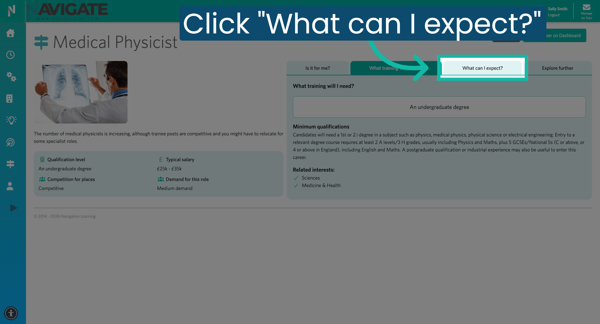 Explore Career Expectations