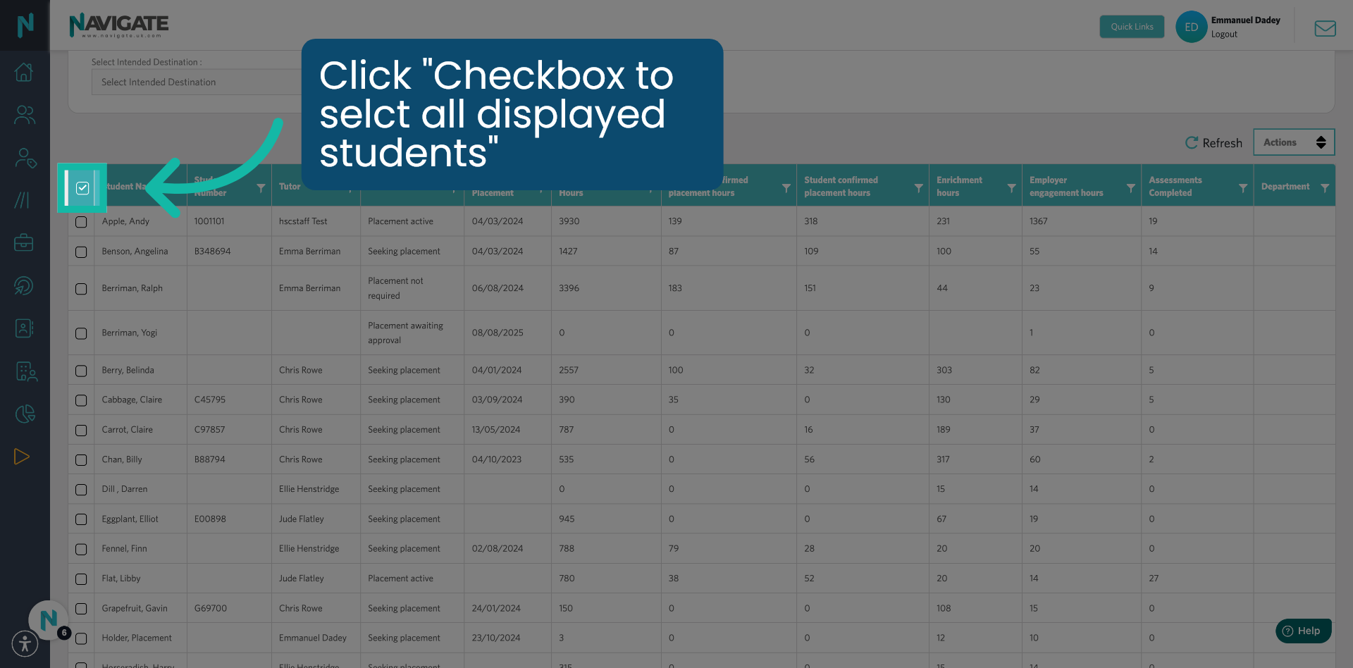 Click 'Checkbox'