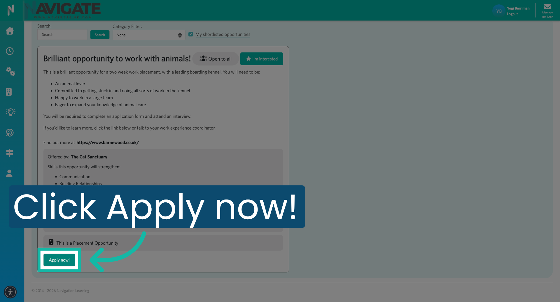 Start Application Process