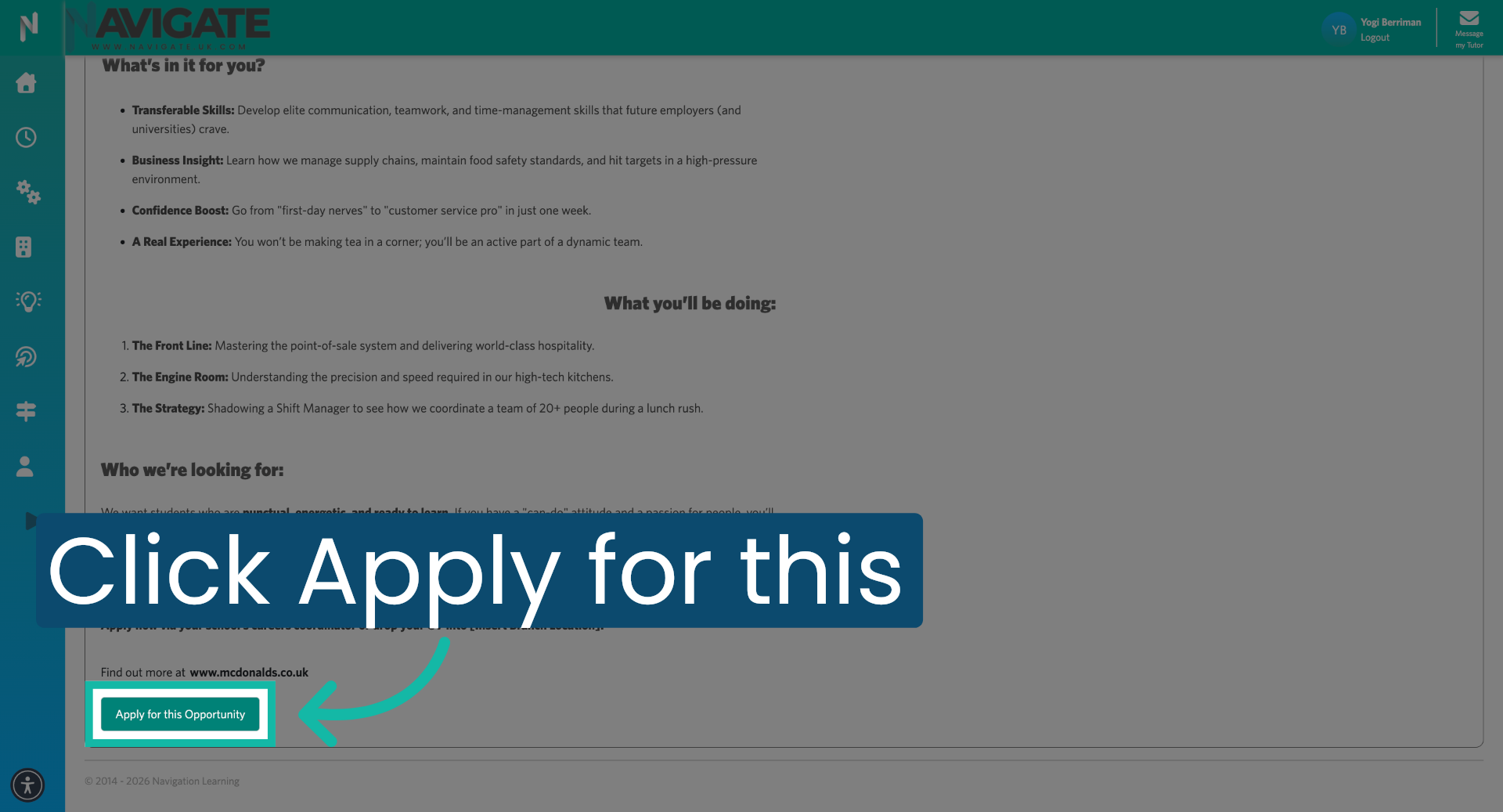 Confirm Application Submission