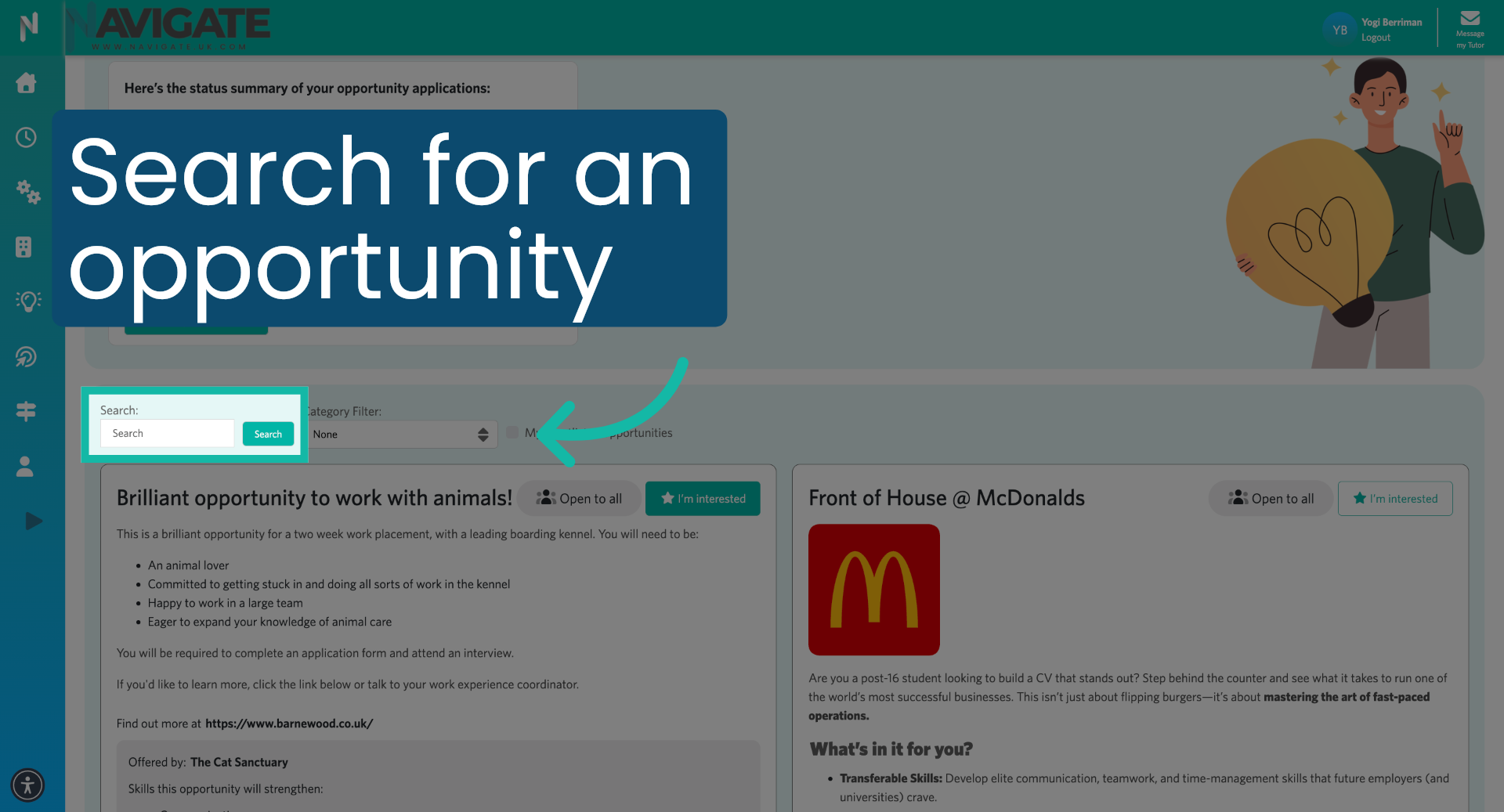 Filter Opportunities