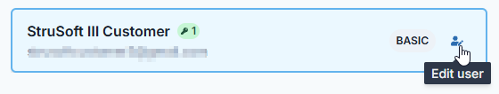 Edit user button