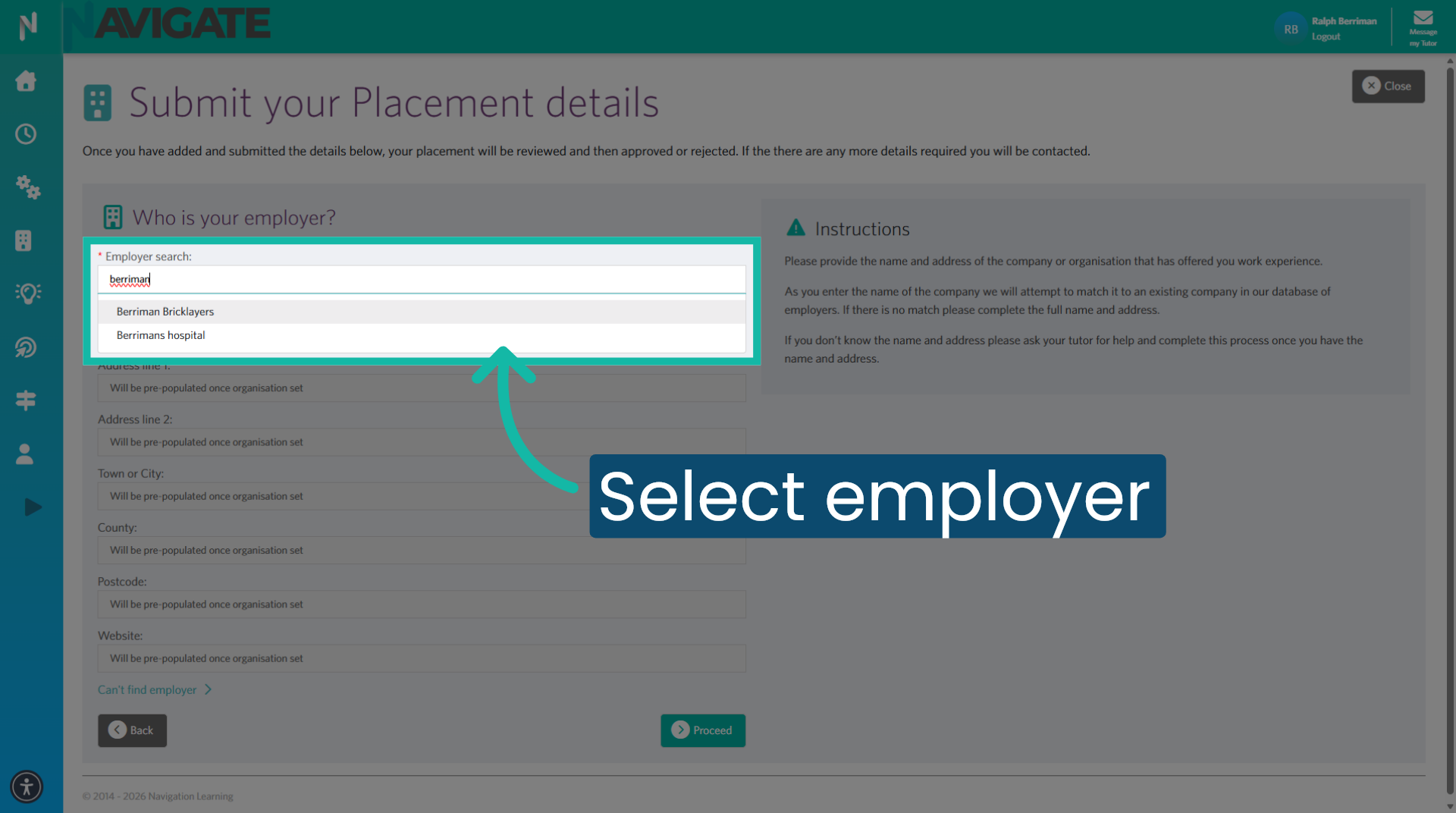 Select Employer