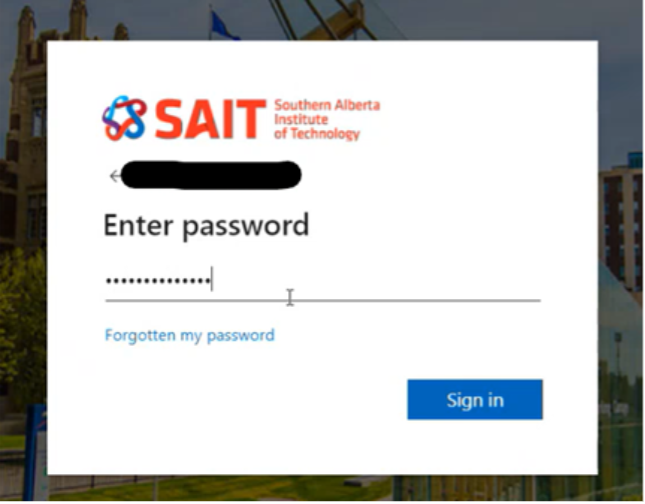 A screenshot of a login screen AI-generated content may be incorrect.