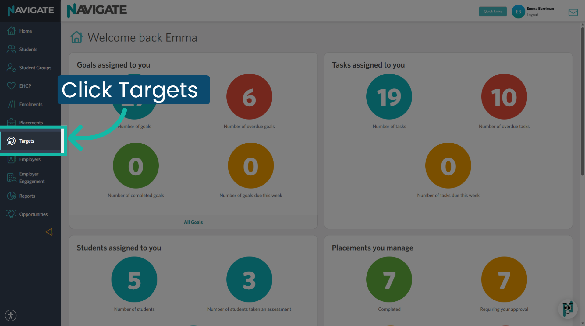 Access Targets Module