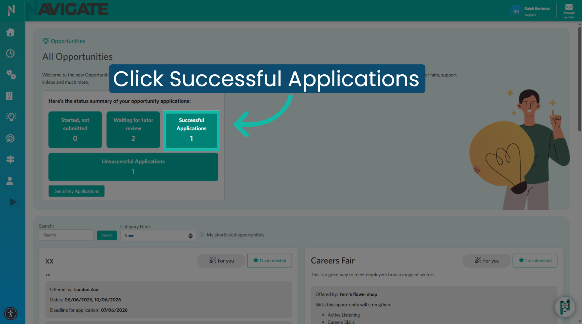 Access Successful Applications