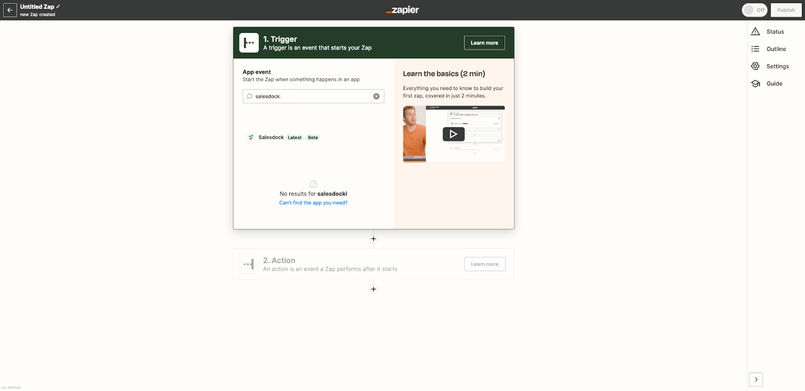 E-mail by Zapier-actie configureren