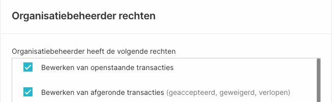 De optie Bewerk dit aanbod rechtsboven in een geopende sale