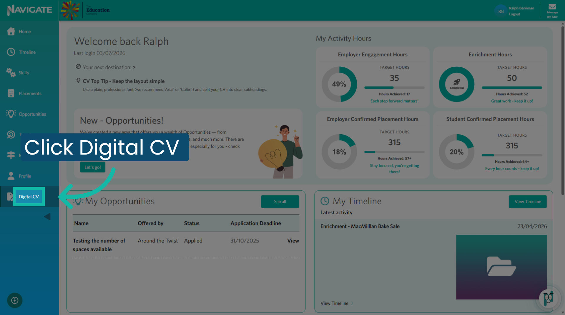 Access Digital CV Module