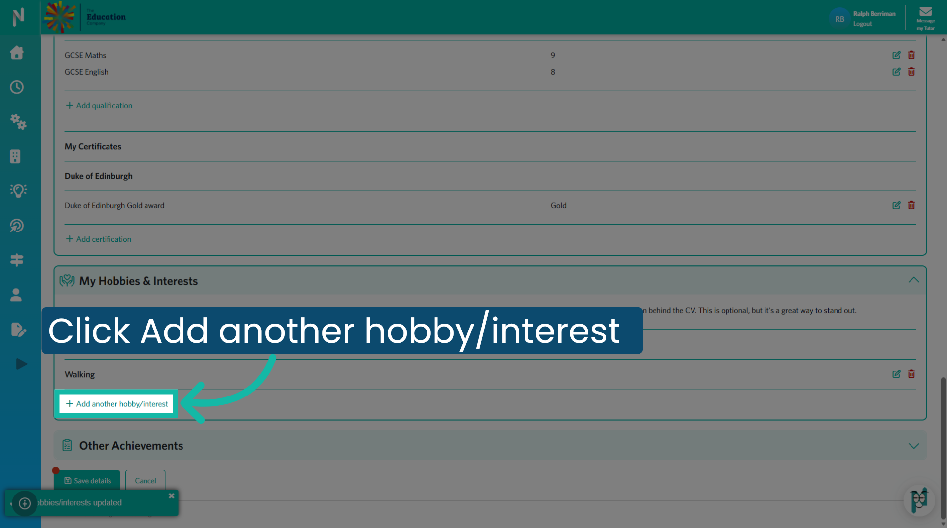 Add Another Hobby