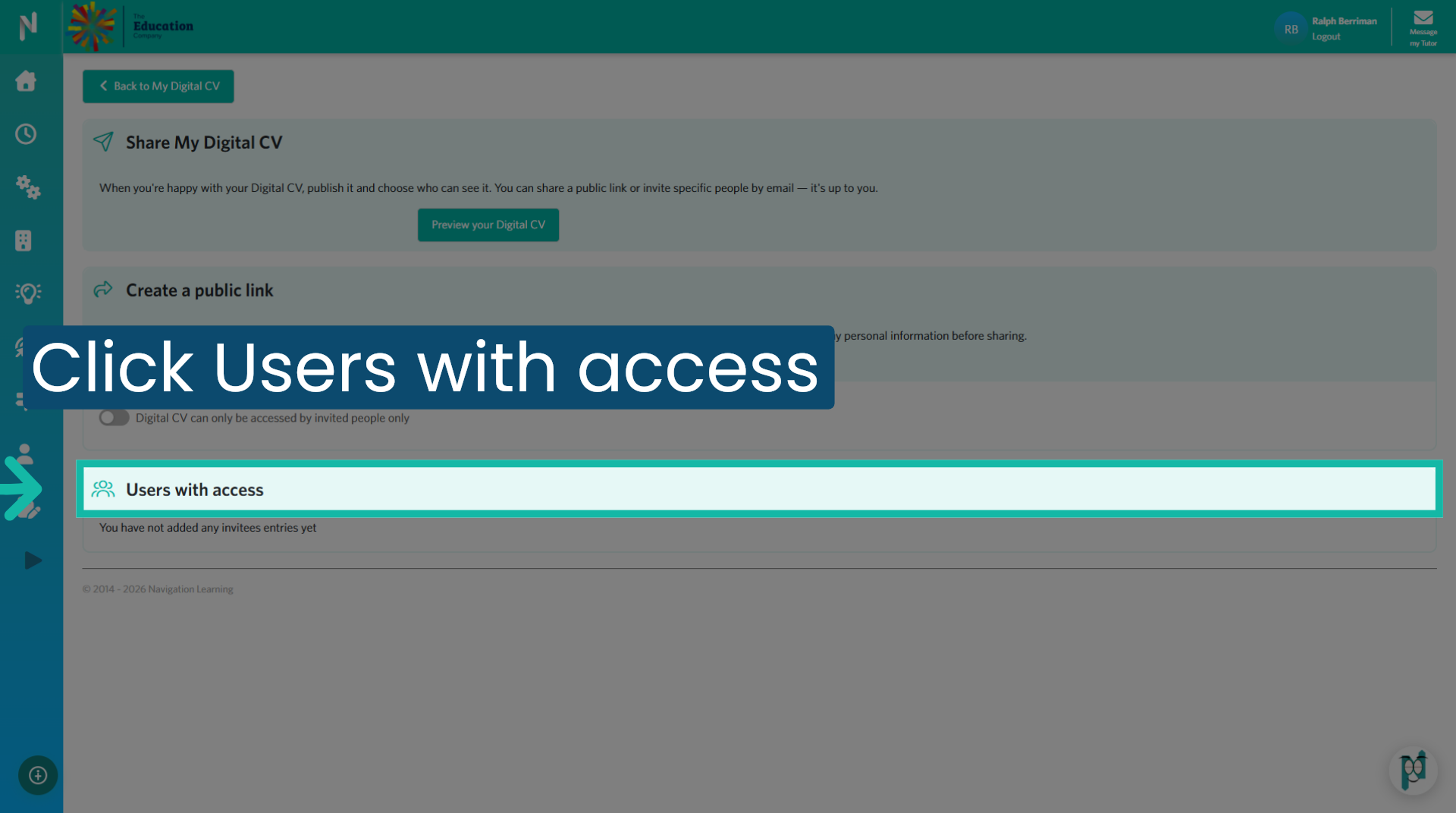 Confirm Access Permissions