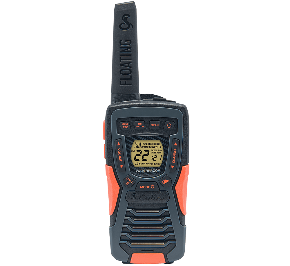 Front view of the ACXT1037R FLT Radio