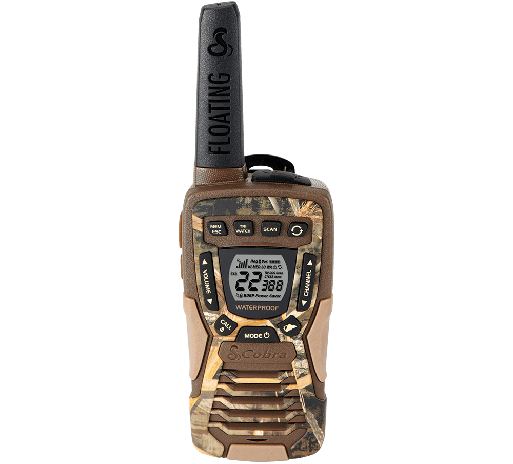 Front view of the ACXT1035R FLT CAMO Radio